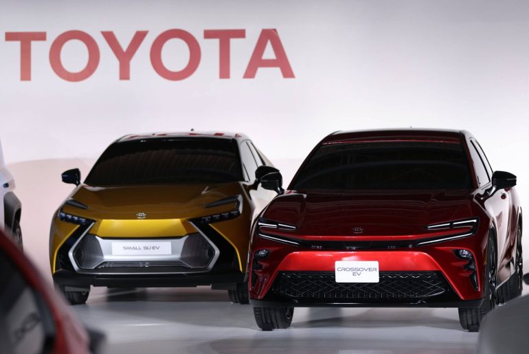 Toyota electric car