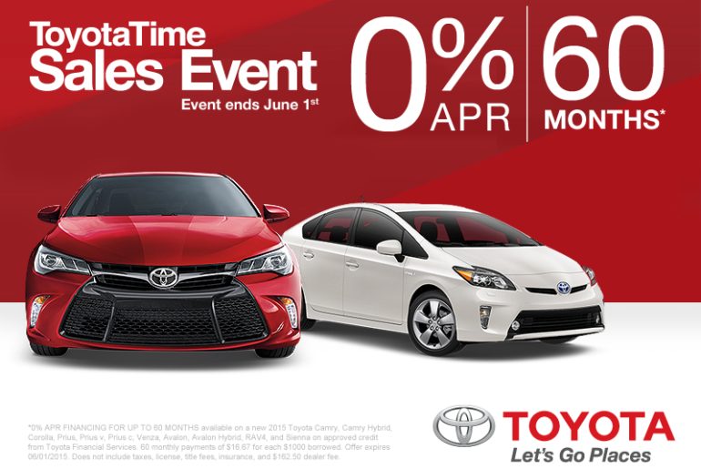 Toyota's Low-APR Financing Offers
